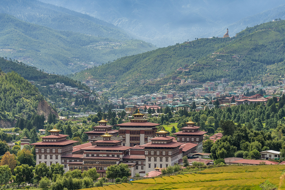 Thimphu - Capital City of Bhutan